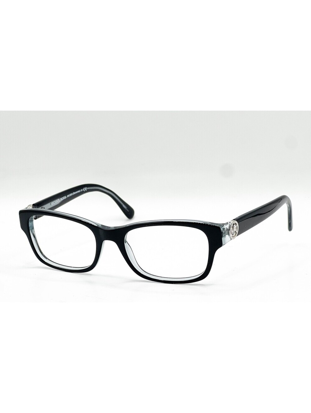 Michael Kors Mk 8001 3001 Black/Blue Authentic Eyeglasses 53-18-140